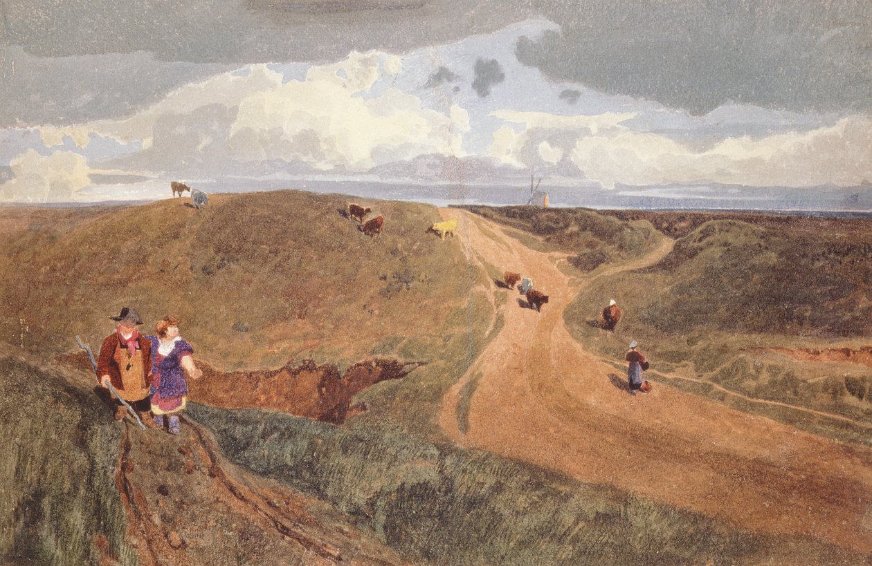 Mousehold Heath, Norwich, c.1810 by John Sell Cotman