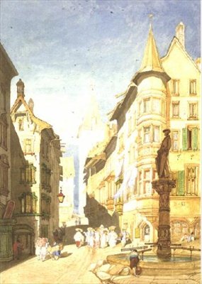 No.0944 Schaffhausen, c.1820-30 by John Sell Cotman