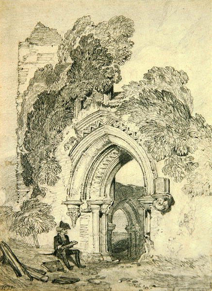 Romanesque Ruin by John Sell Cotman