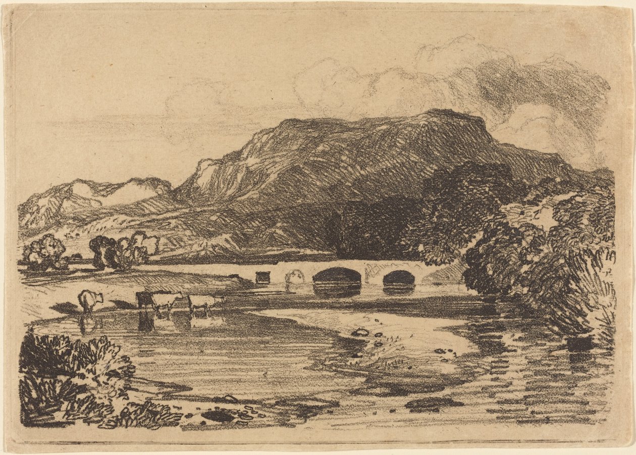 Tan y Bwlch, North Wales by John Sell Cotman