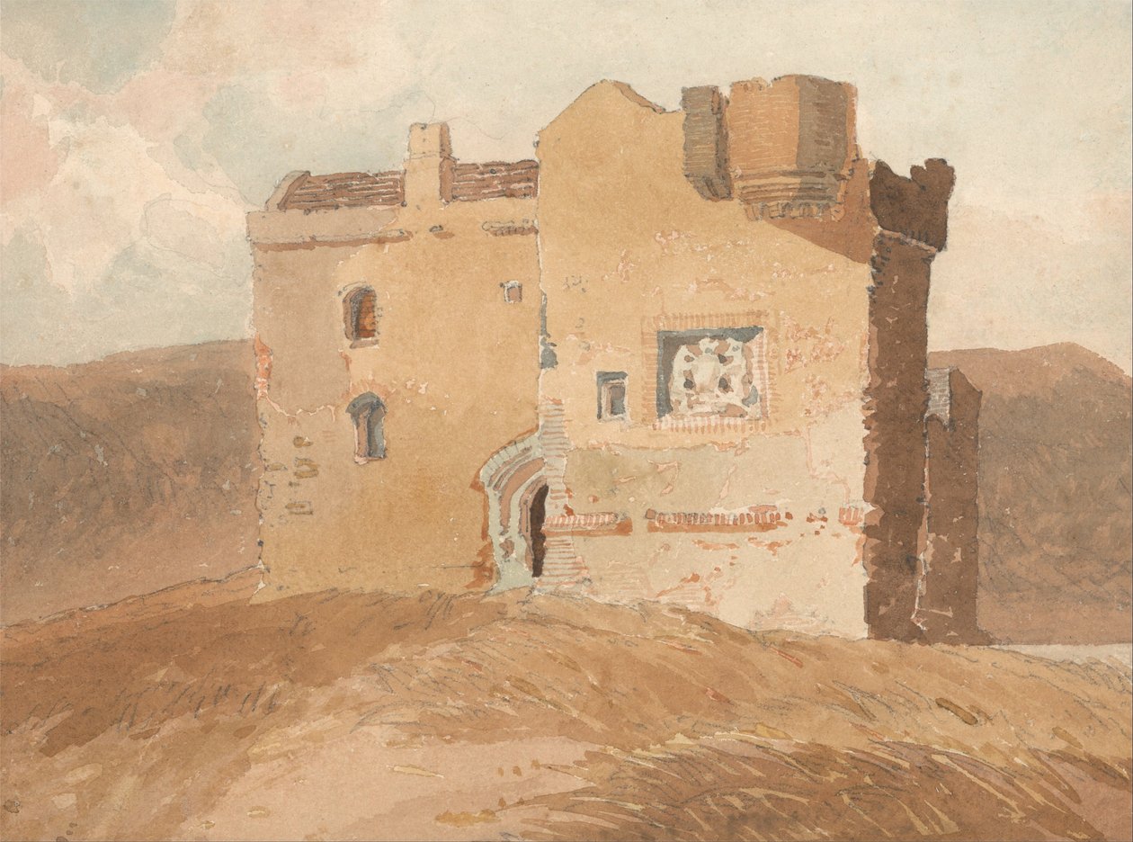 Unidentified Castle by John Sell Cotman
