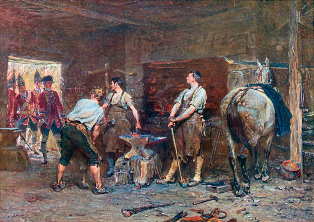 1746: After Culloden: Rebel Hunting by John Seymour (after) Lucas
