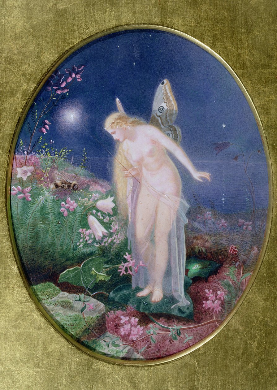 The Honey-Bags Steal from the Humble Bees And from the Night Tapers their Waxen Thighs, And Light them at the Fairy Glow-Worm