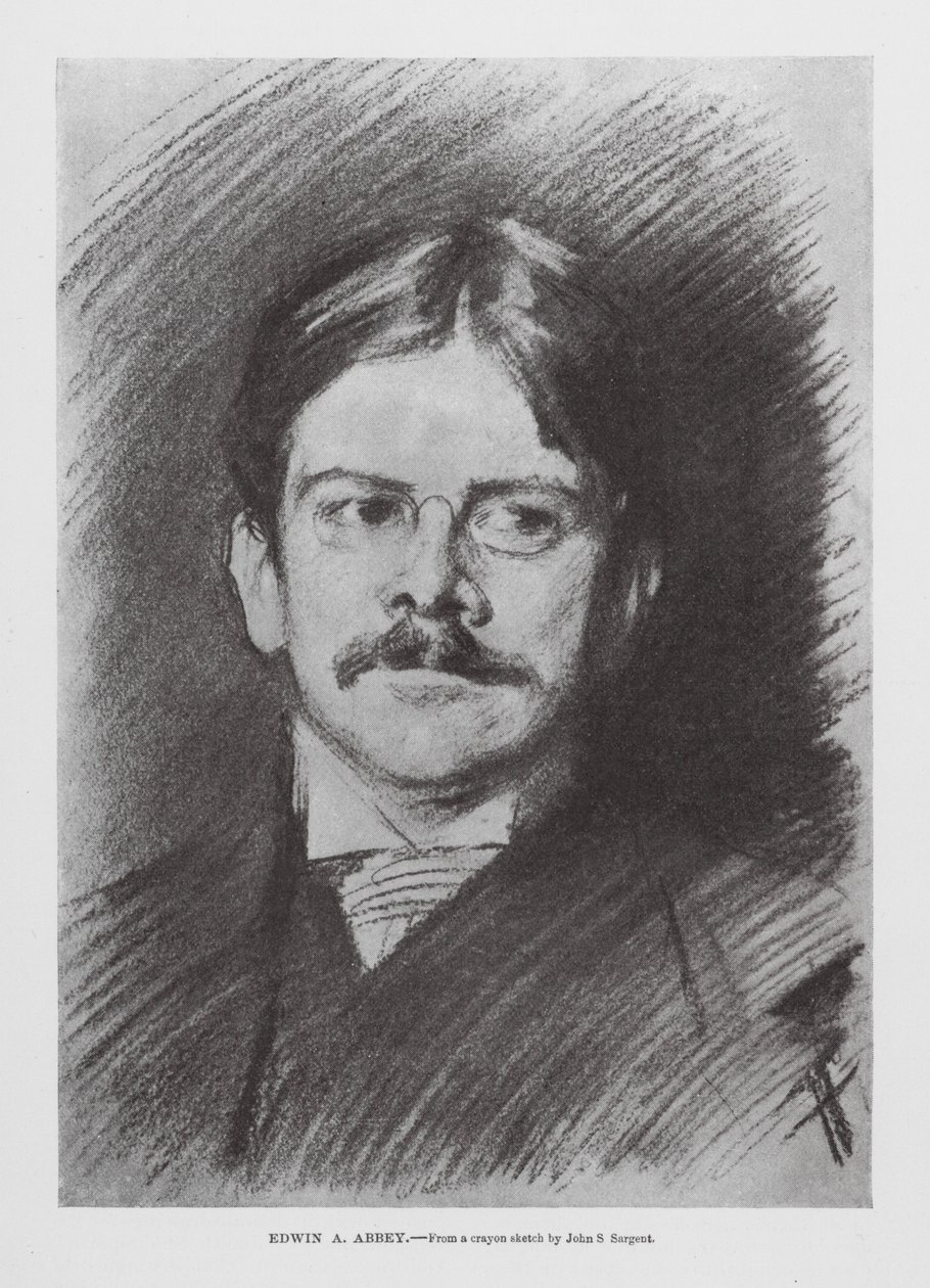 Edwin A Abbey by John Singer (after) Sargent