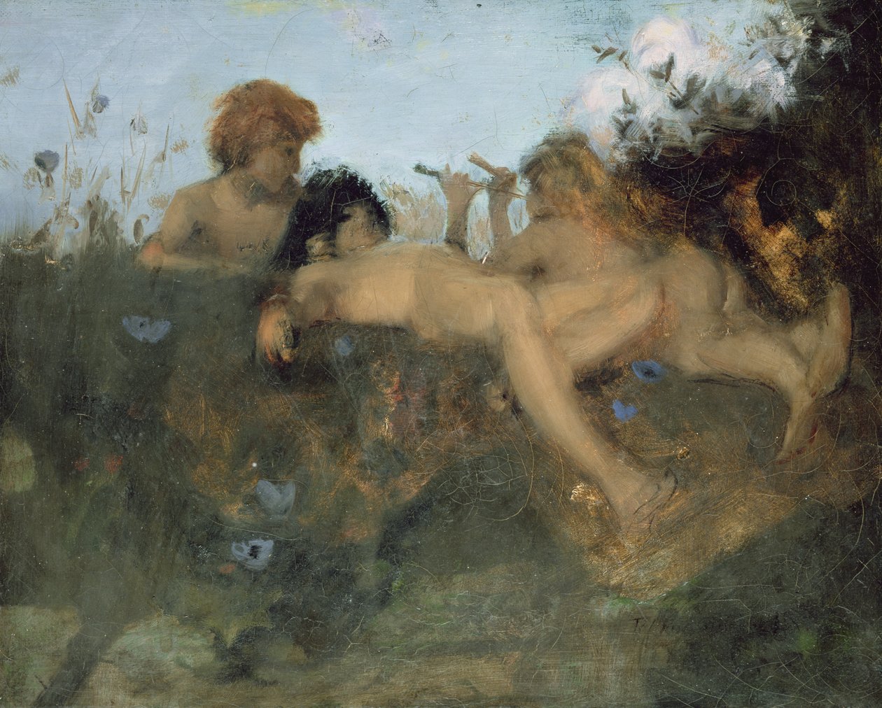 A Summer Idyll by John Singer Sargent