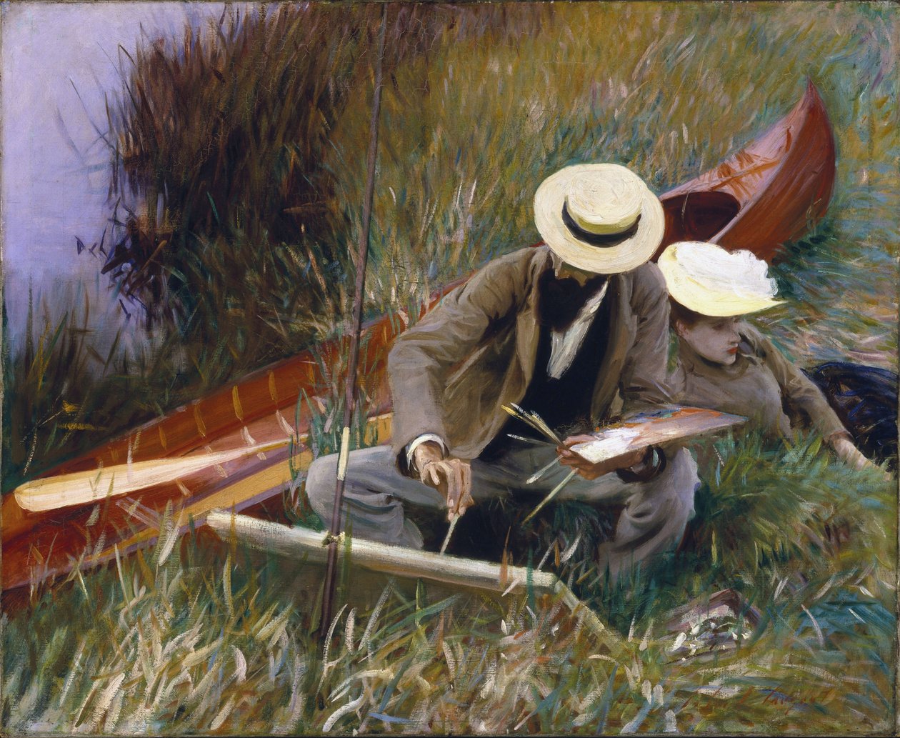 An Outdoor Study by John Singer Sargent
