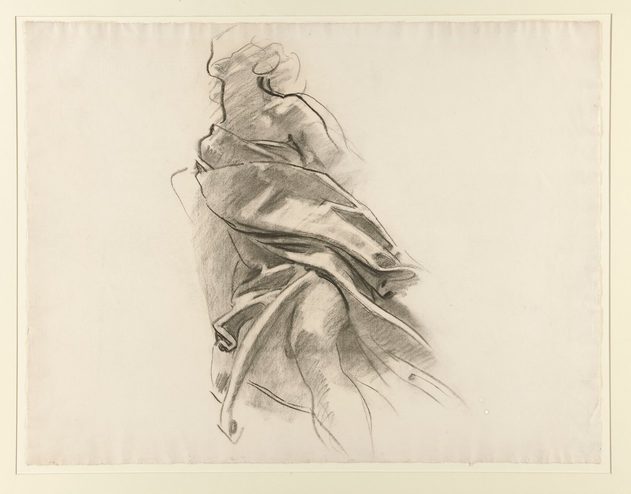 Detail of Drapery by John Singer Sargent