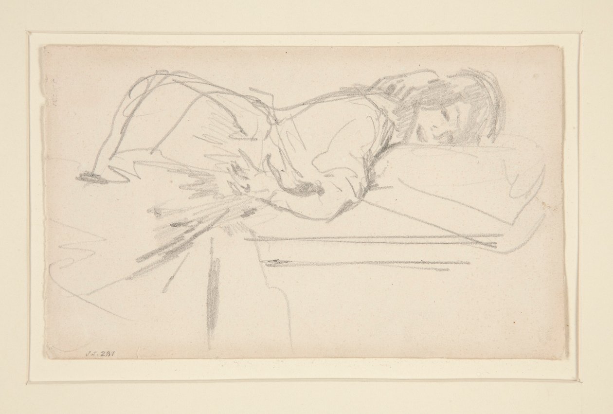 Figure of a Girl by John Singer Sargent