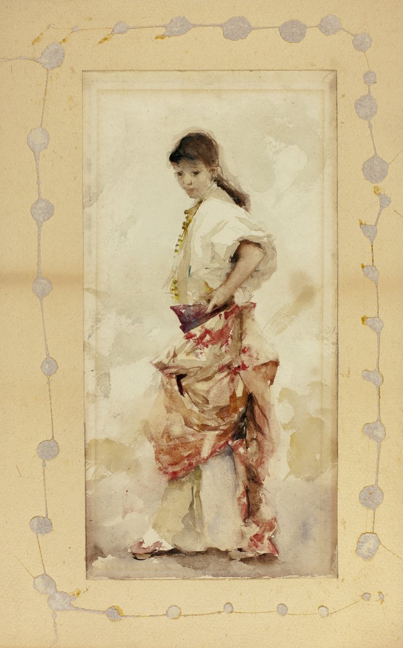 Girl in Spanish Costume, before 1880 by John Singer Sargent