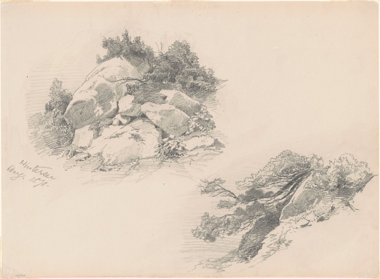 Hintersee, Germany, 1871 by John Singer Sargent