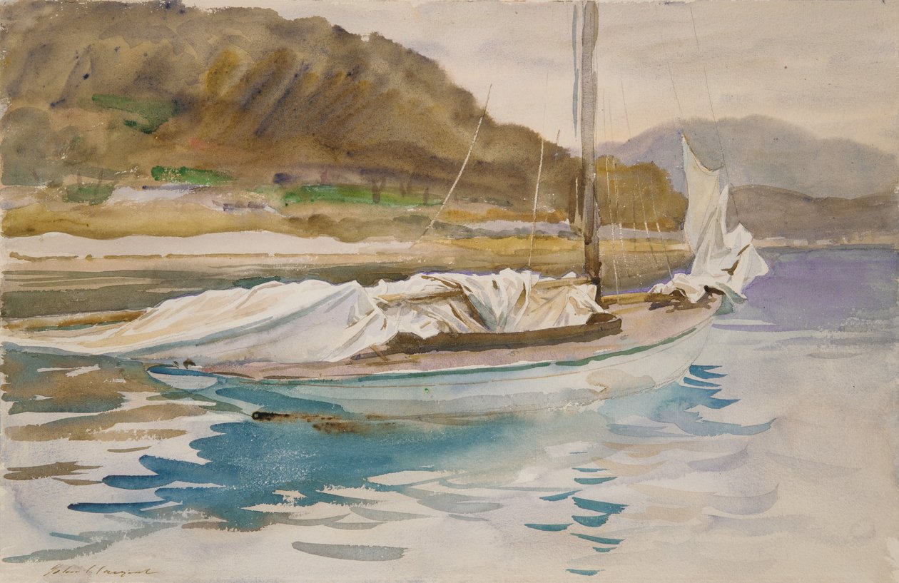 Idle Sails by John Singer Sargent