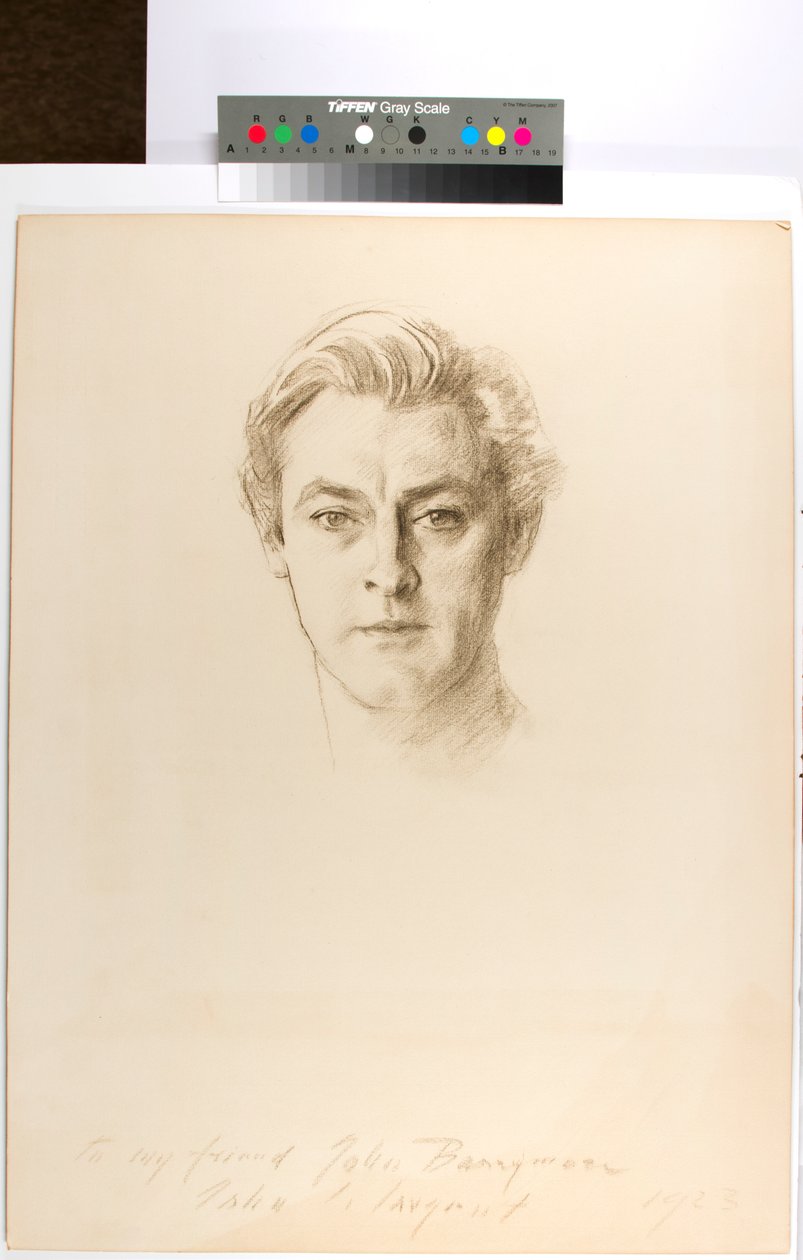 John Barrymore by John Singer Sargent