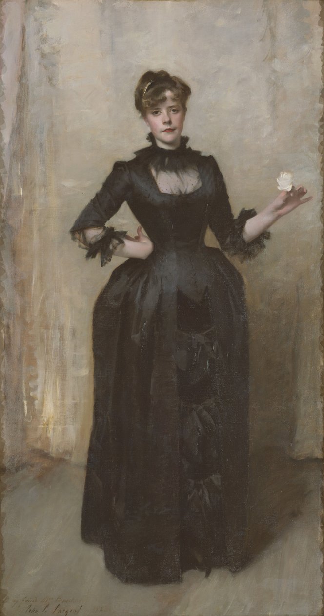 Lady with the Rose (Charlotte Louise Burckhardt) by John Singer Sargent