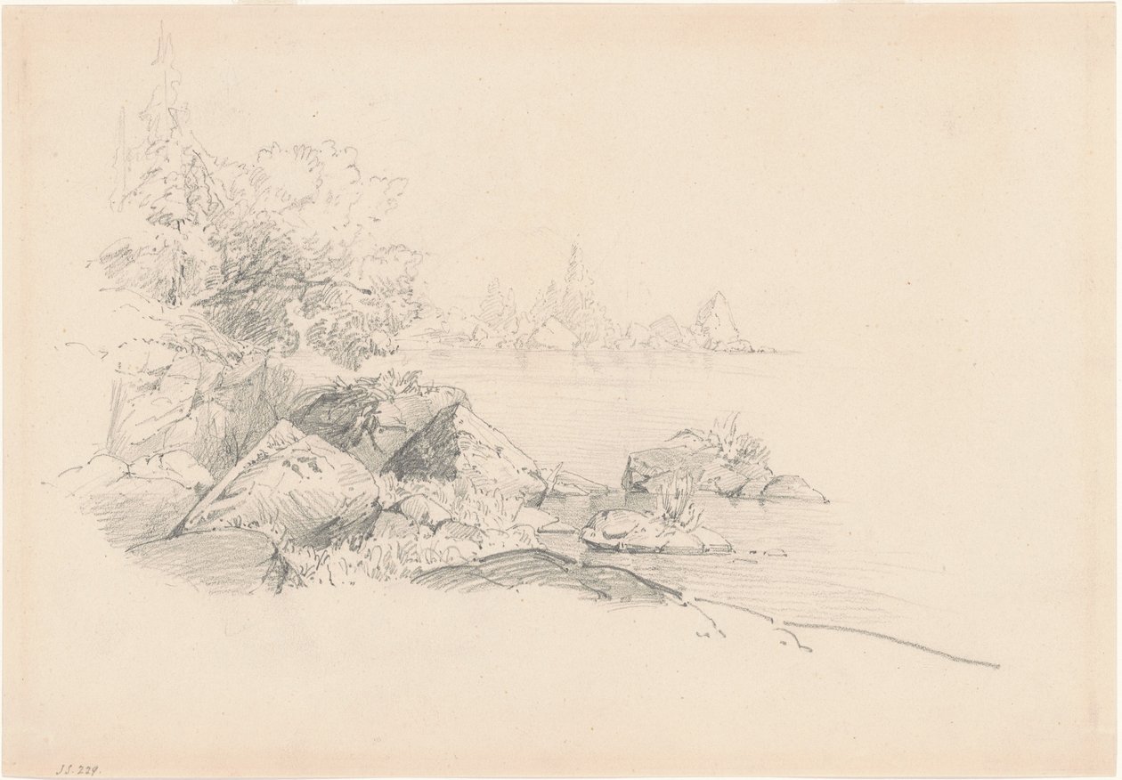 Lake Shore, 1868-1869 by John Singer Sargent