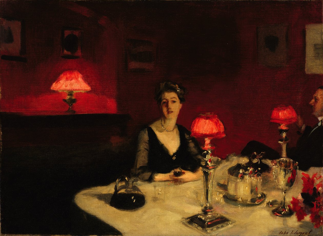 The Glass of Port by John Singer Sargent