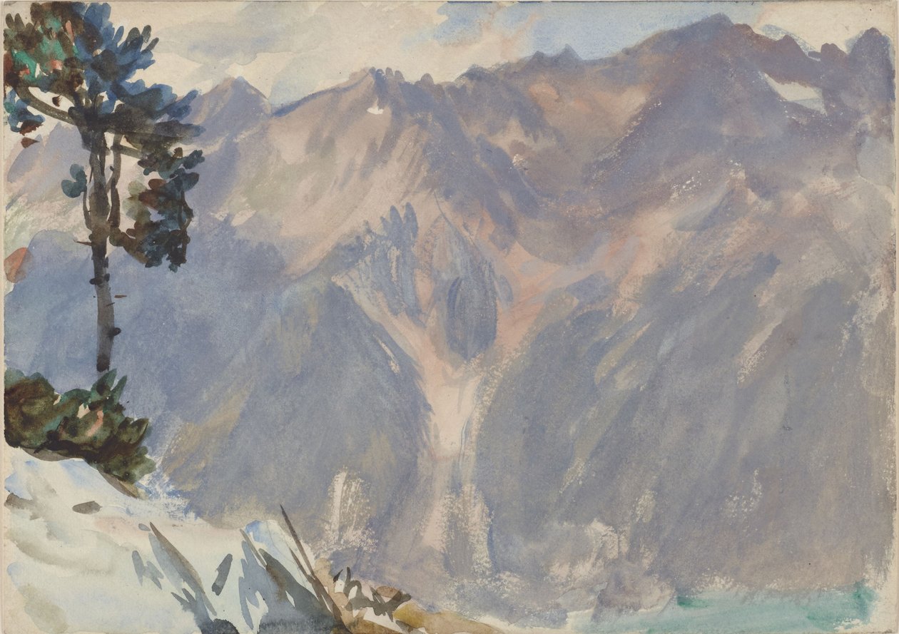 Mountain Scene by John Singer Sargent