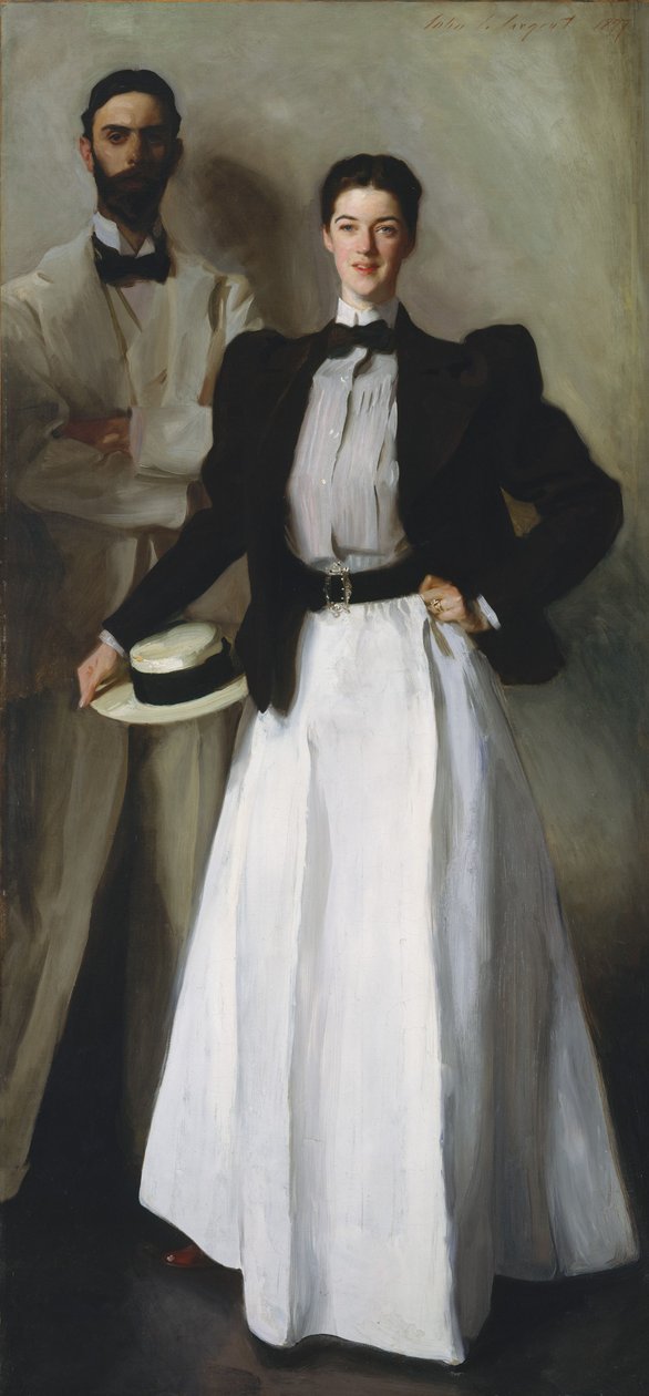 Mr. and Mrs. I. N. Phelps Stokes by John Singer Sargent