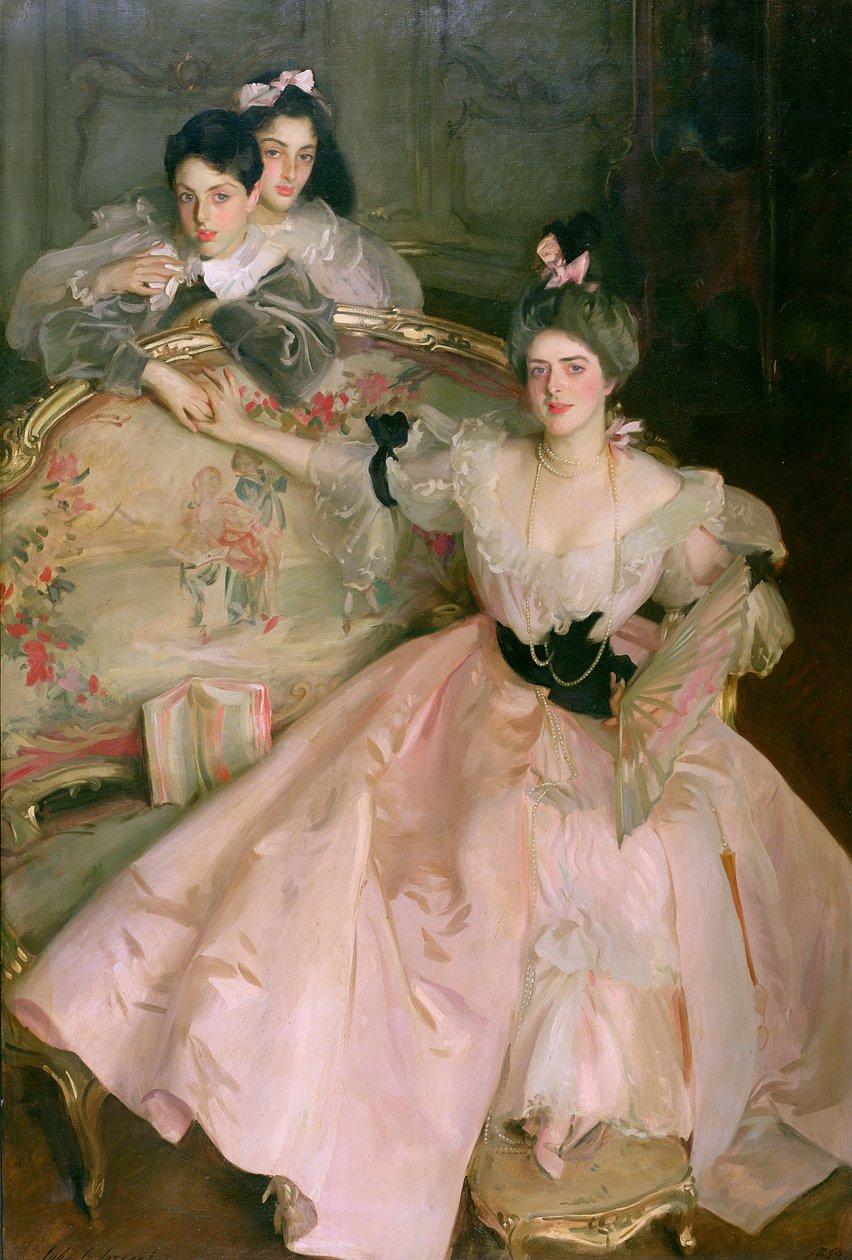 Mrs. Carl Meyer, later Lady Meyer, and her two Children by John Singer Sargent