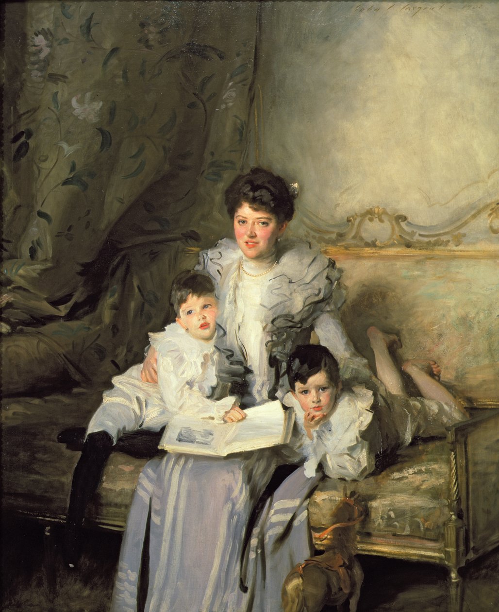 Mrs Knowles and Her Children by John Singer Sargent