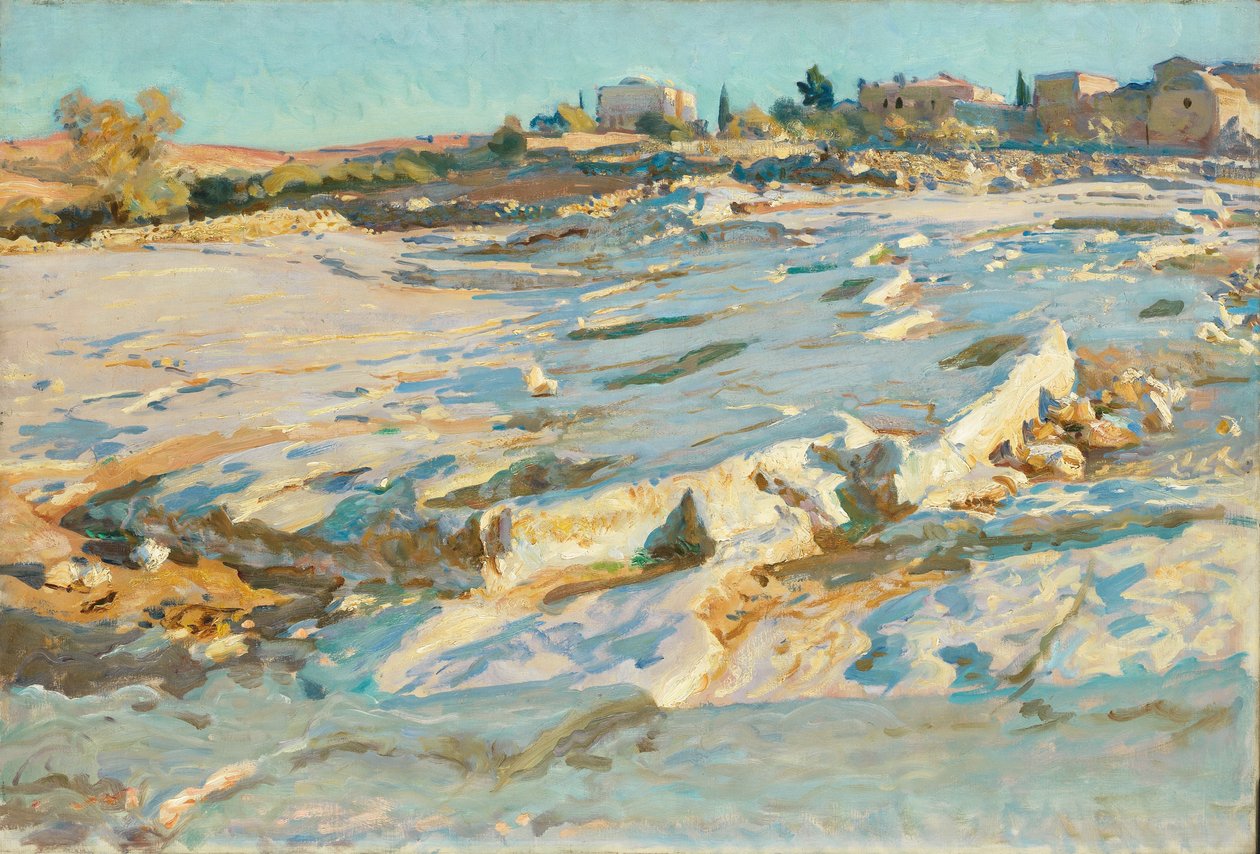 Near the Mount of Olives, Jerusalem, c.1905-06 by John Singer Sargent
