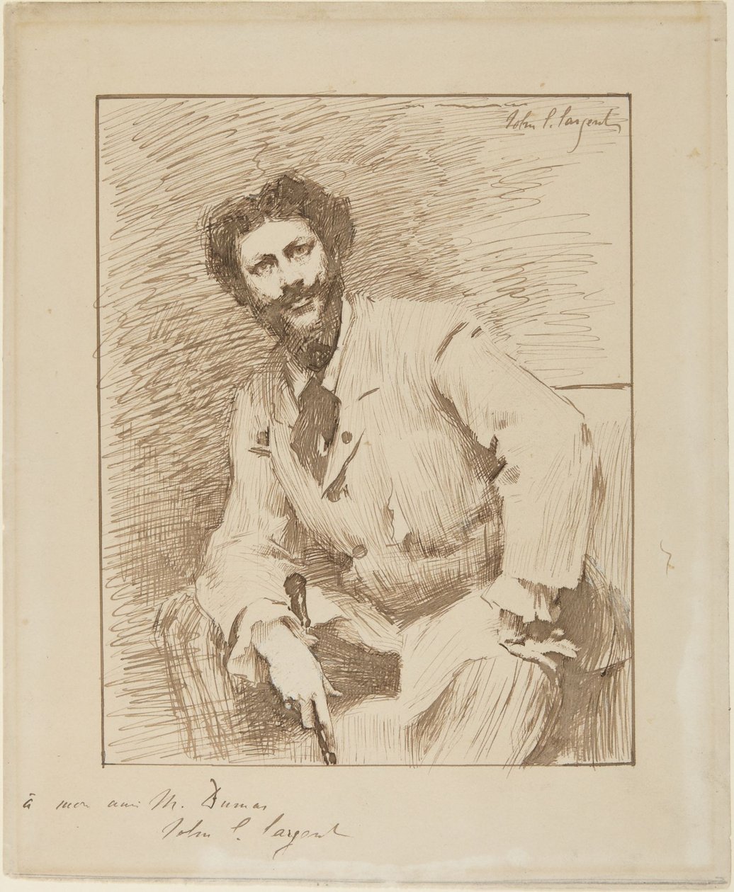 Portrait of Carolus-Duran by John Singer Sargent