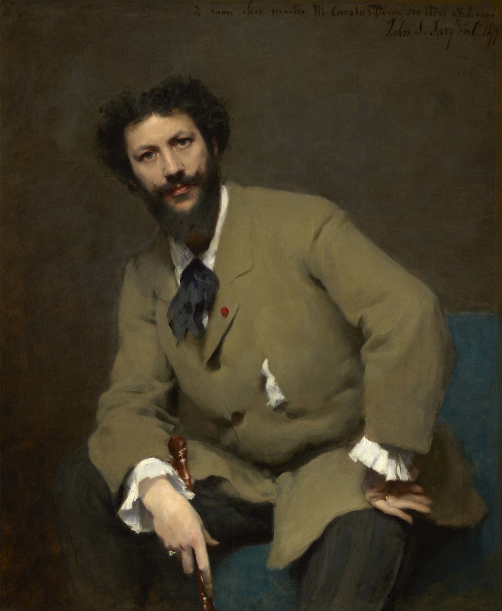 Portrait of Carolus-Duran by John Singer Sargent