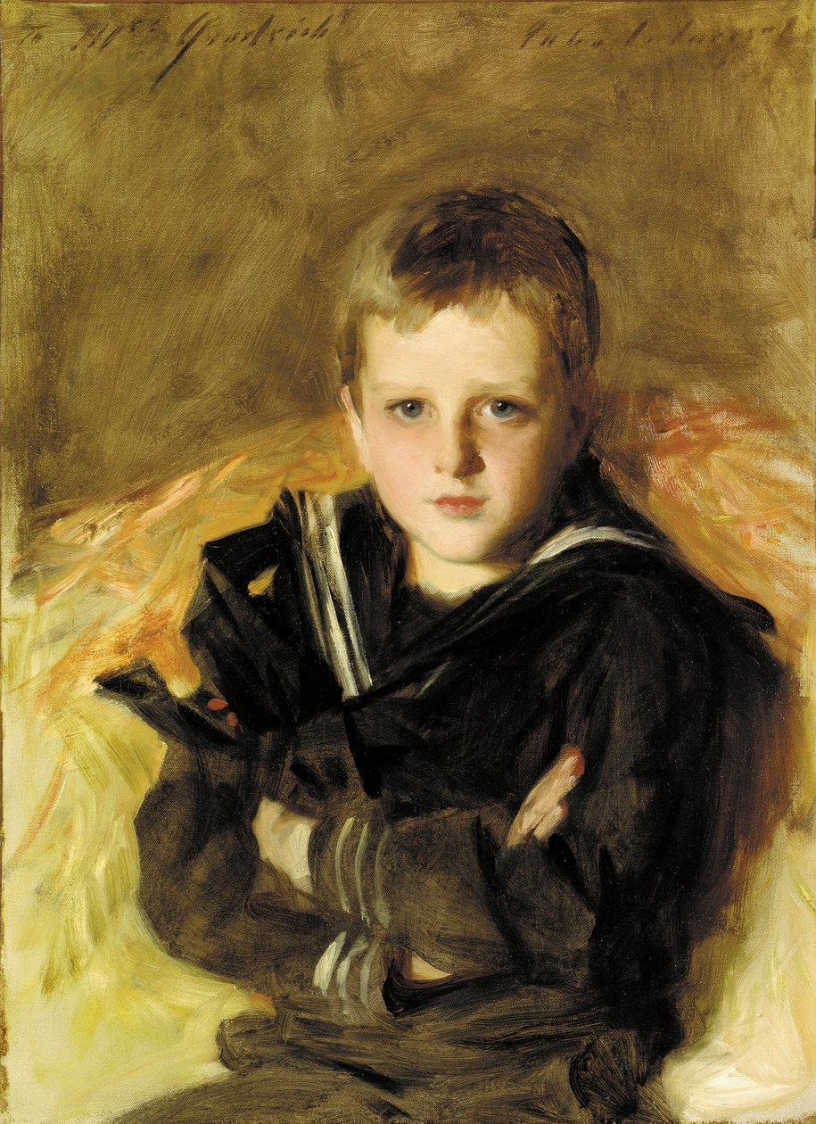 Portrait of Caspar Goodrich by John Singer Sargent
