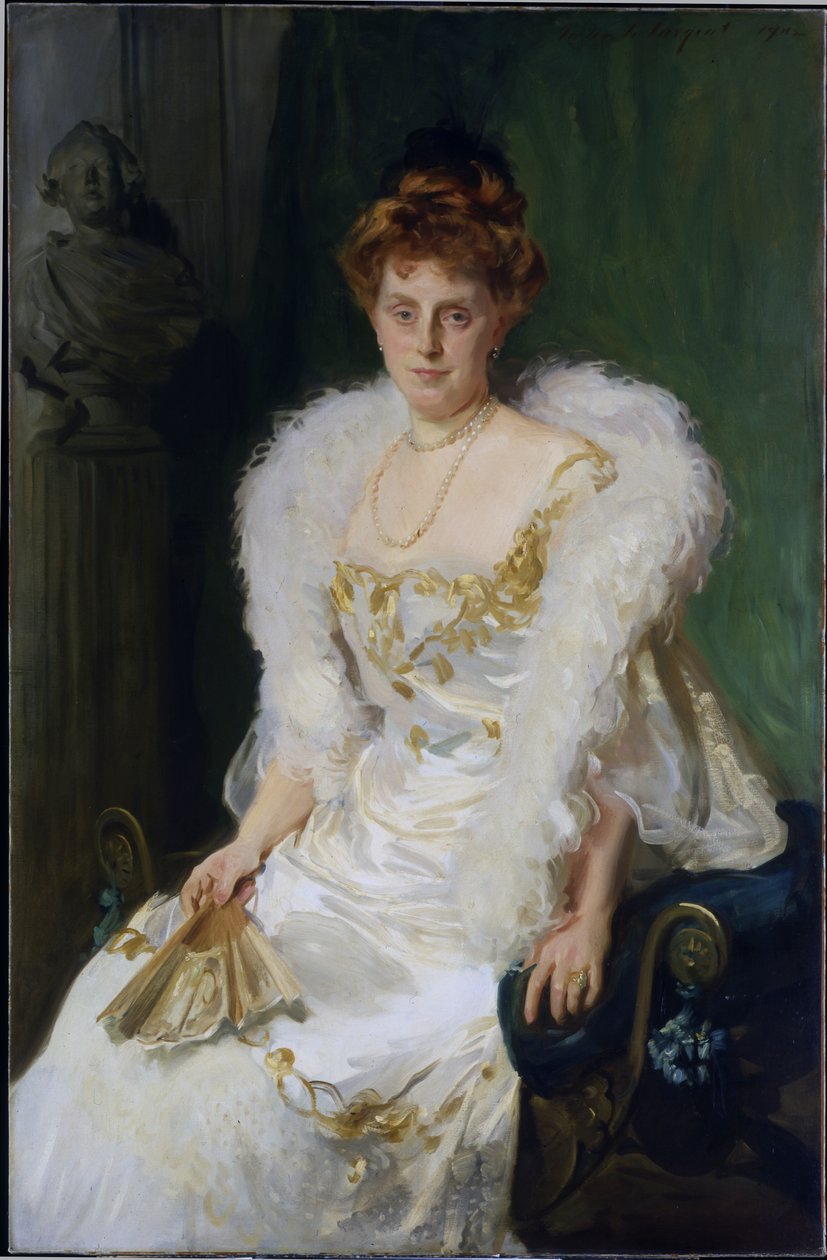 Portrait of Mrs. Charles Beatty Alexander by John Singer Sargent