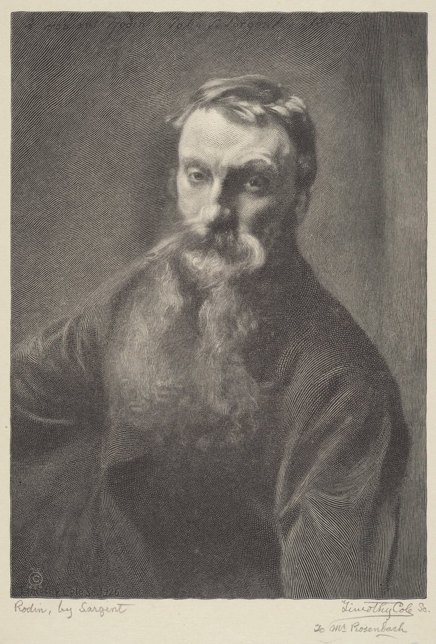 Rodin by John Singer Sargent