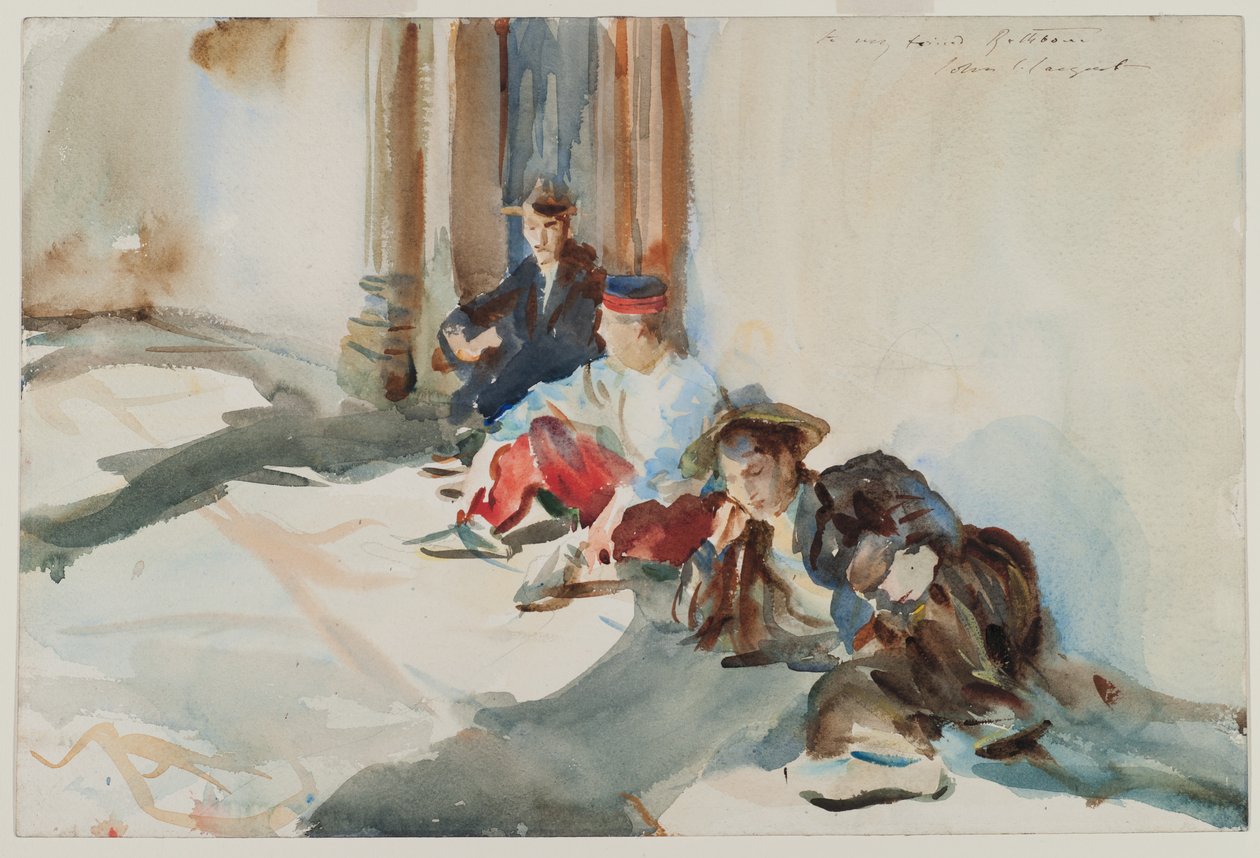 Spanish Soldiers by John Singer Sargent