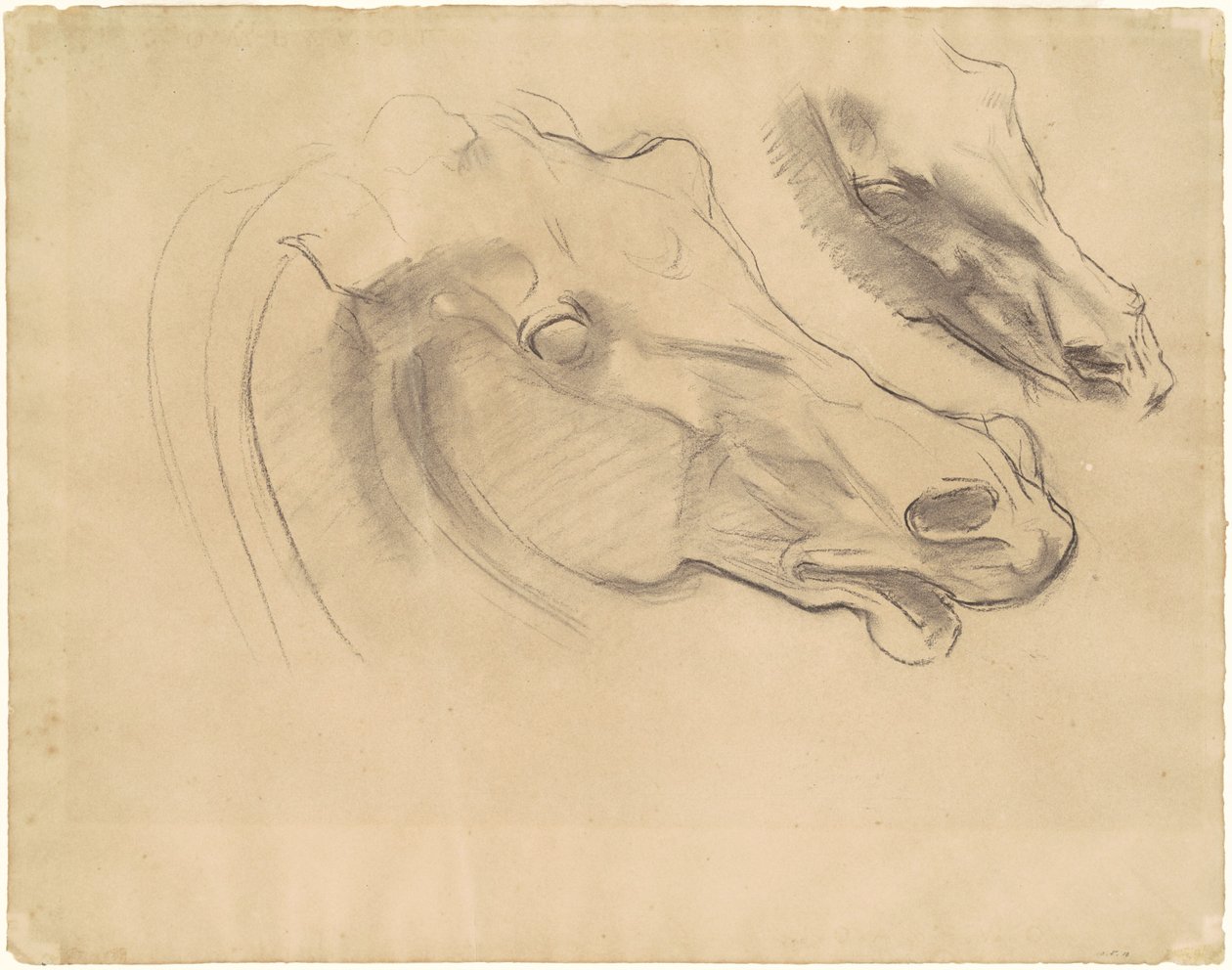 Studies for "Apollo in His Chariot with the Hours" by John Singer Sargent