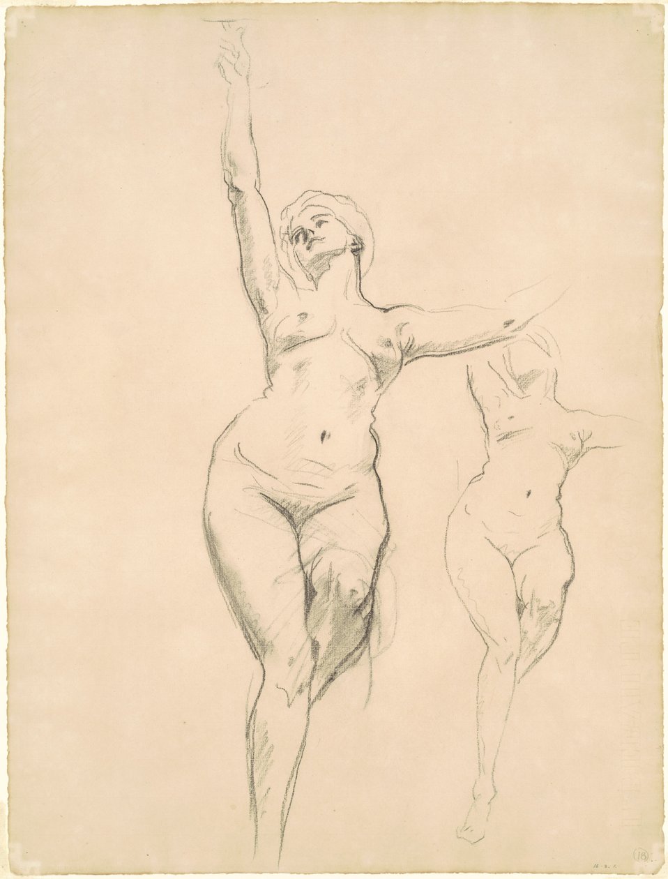 Studies of Victory for Death and Victory by John Singer Sargent