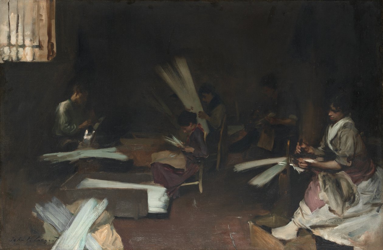 Venetian Glass Workers, 1880-82 by John Singer Sargent