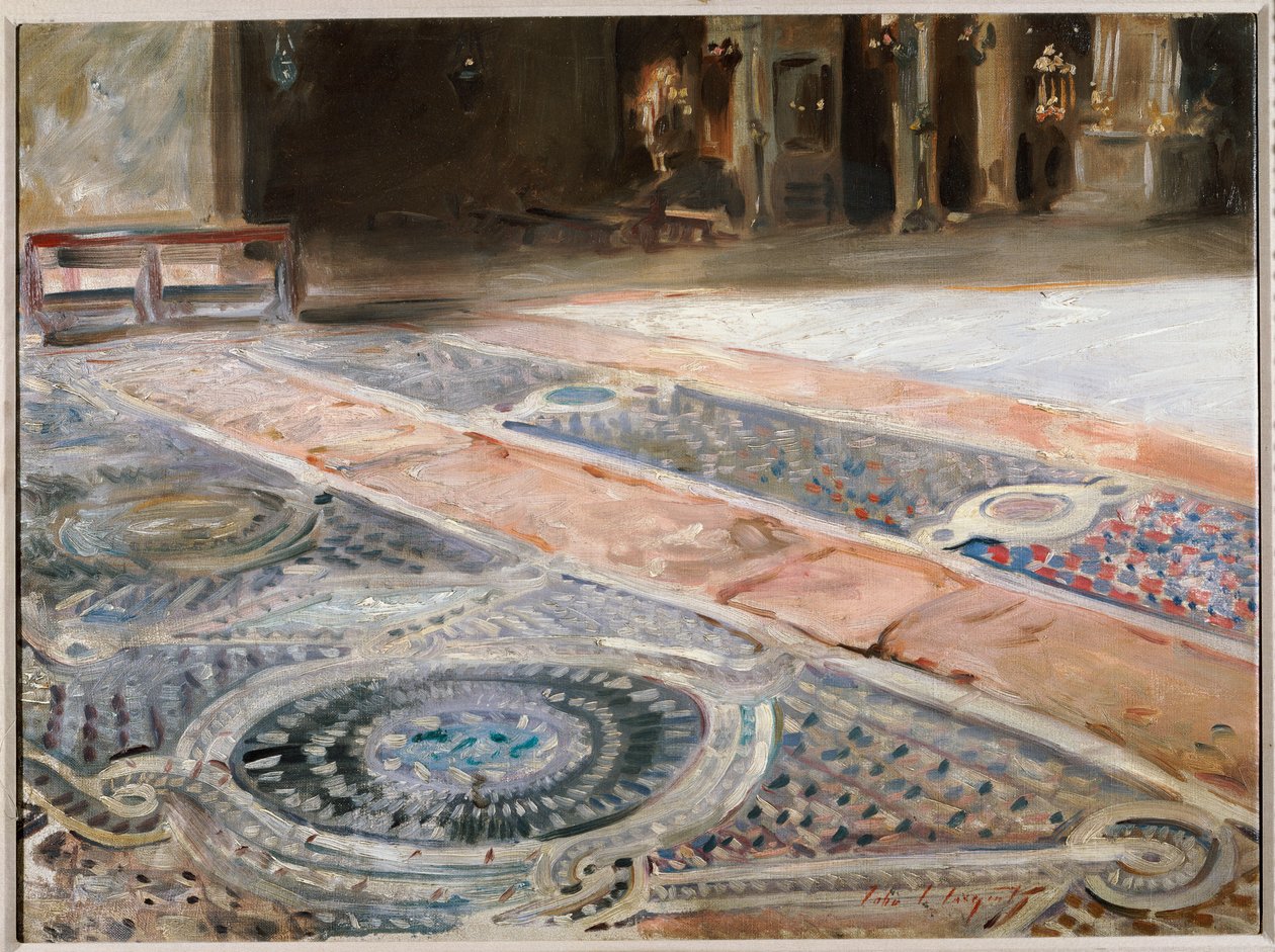 Venetian Interior by John Singer Sargent