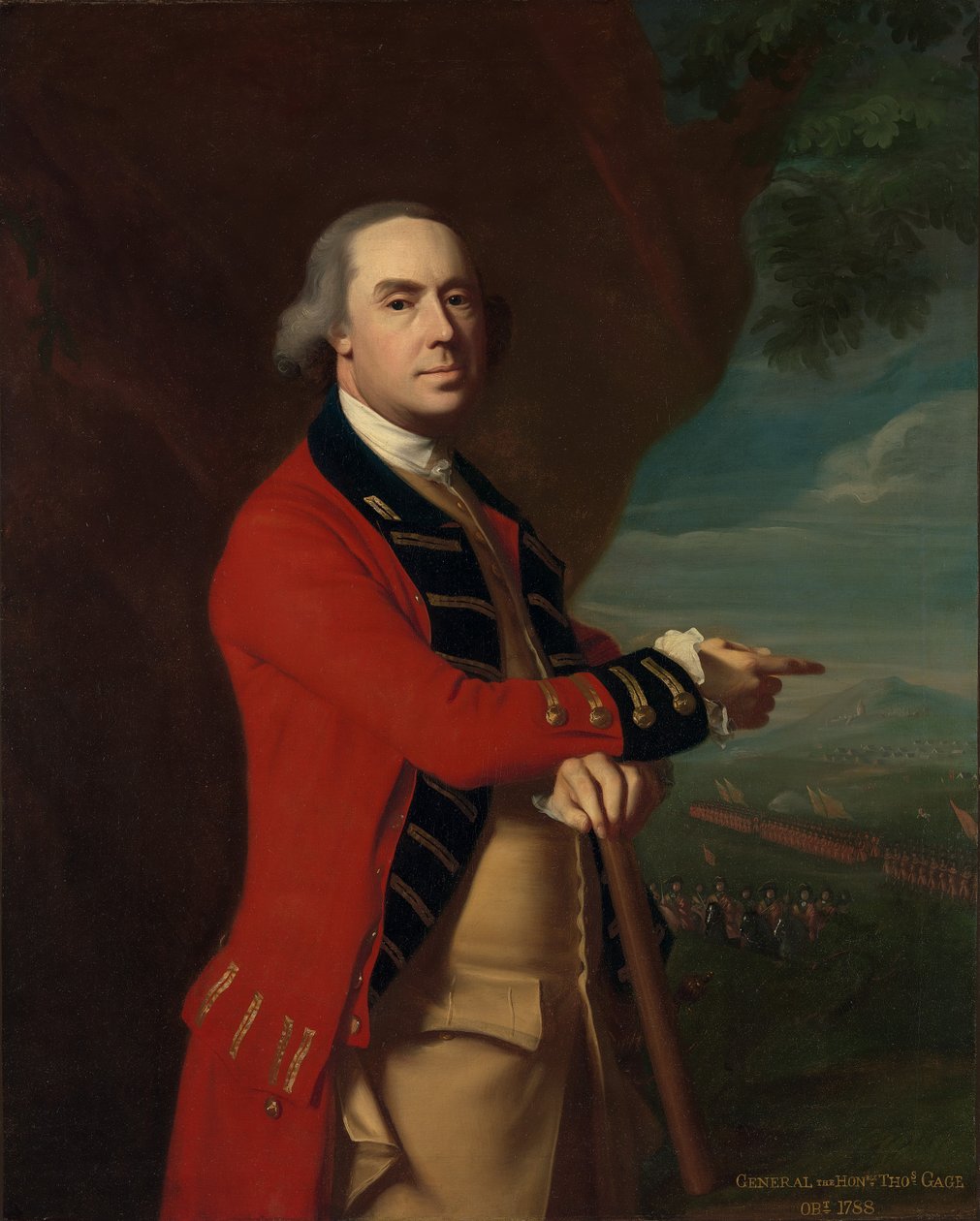 Portrait of General Thomas Gage, c.1768 by John Singleton Copley