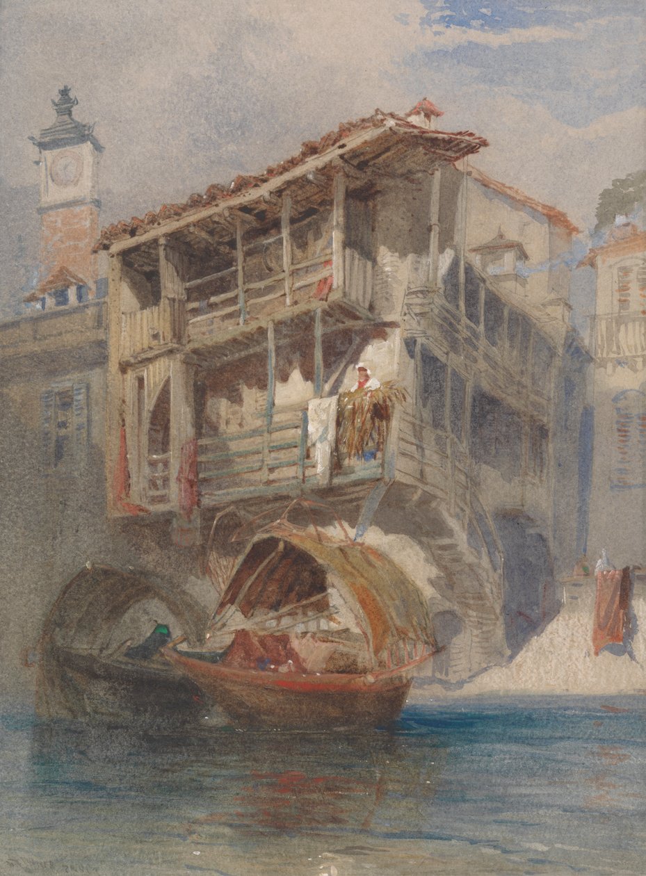 Isola Bella, Lago Maggiore by John Skinner Prout