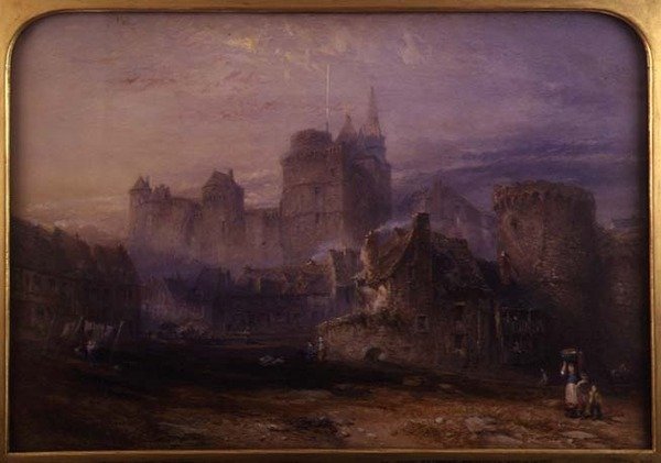 The Chateau de la Tremoille, Vitre by John Skinner Prout