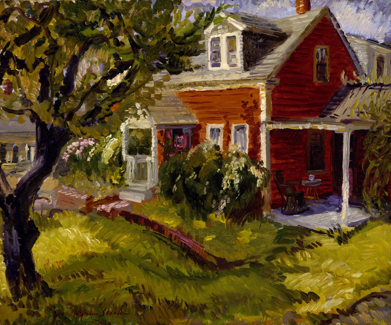 Cottage at Gloucester by John French Sloan
