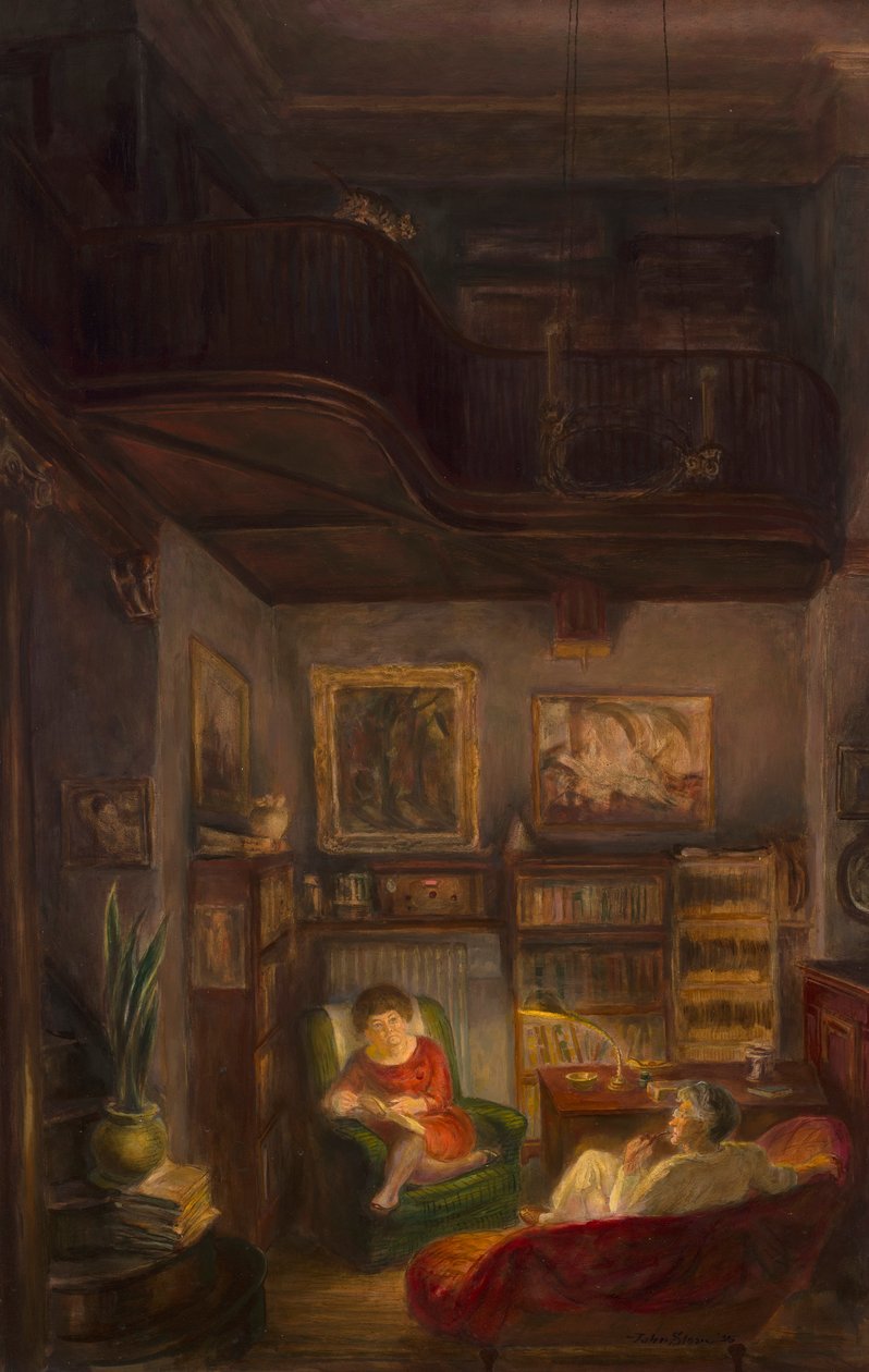 Our Corner of the Studio by John French Sloan