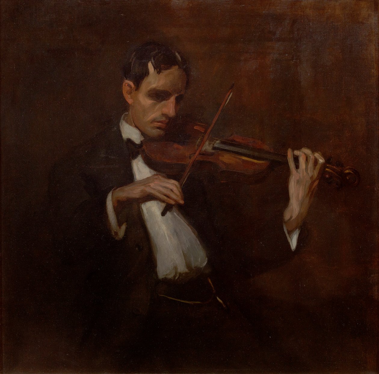 Violinist - Will Bradner by John French Sloan