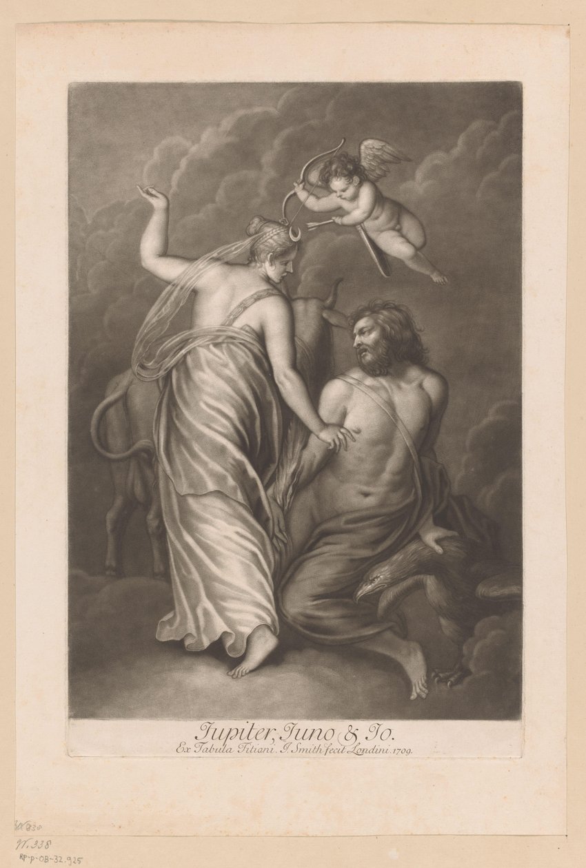 Jupiter, Juno, and Io (Loves of the Gods series) by John Smith