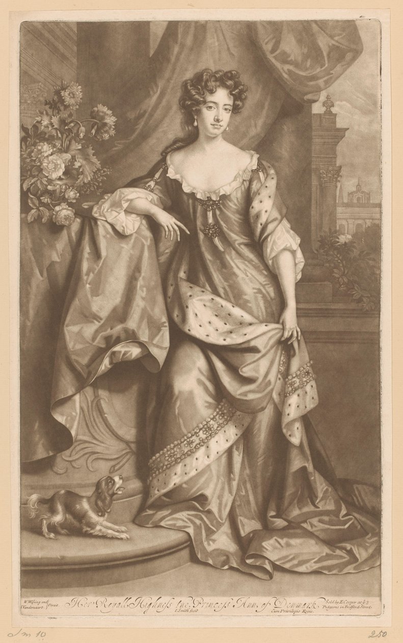 Portrait of Anna of Denmark by John Smith