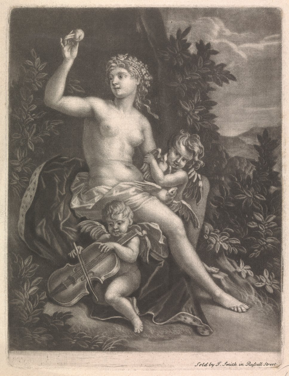 Venus Holding the Apple of Paris by John Smith
