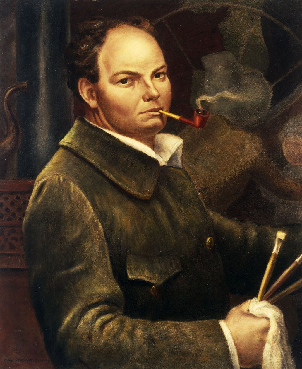 Self-Portrait by John Steuart Curry
