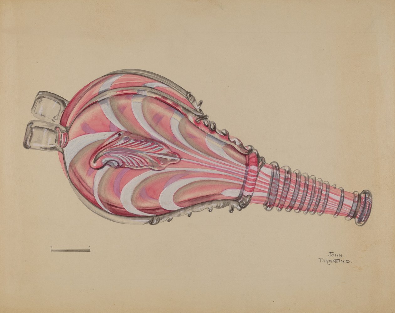 Bellows Bottle, c. 1936 by John Tarantino