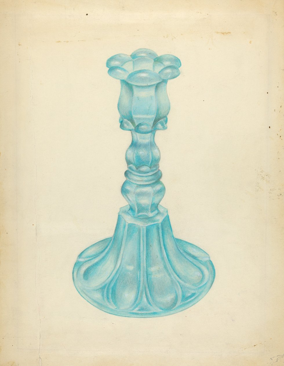 Candlestick, c. 1940 by John Tarantino