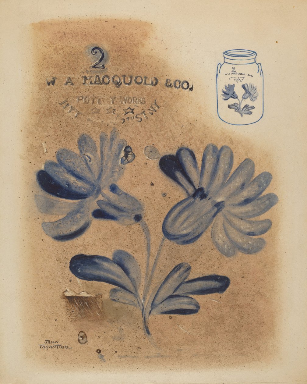 Jar, probably 1937 by John Tarantino