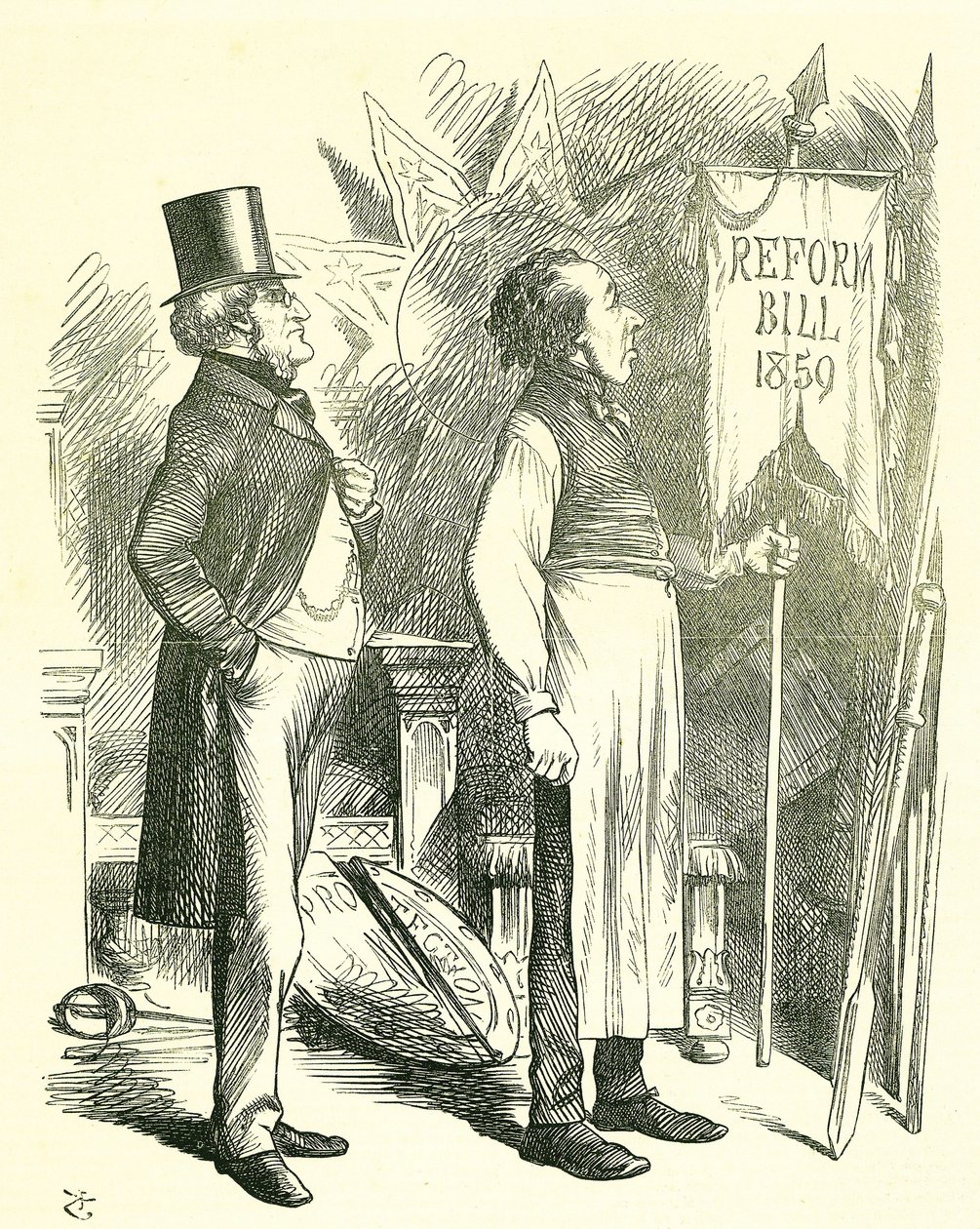 Political Economy: Reform of Parliament by John Tenniel