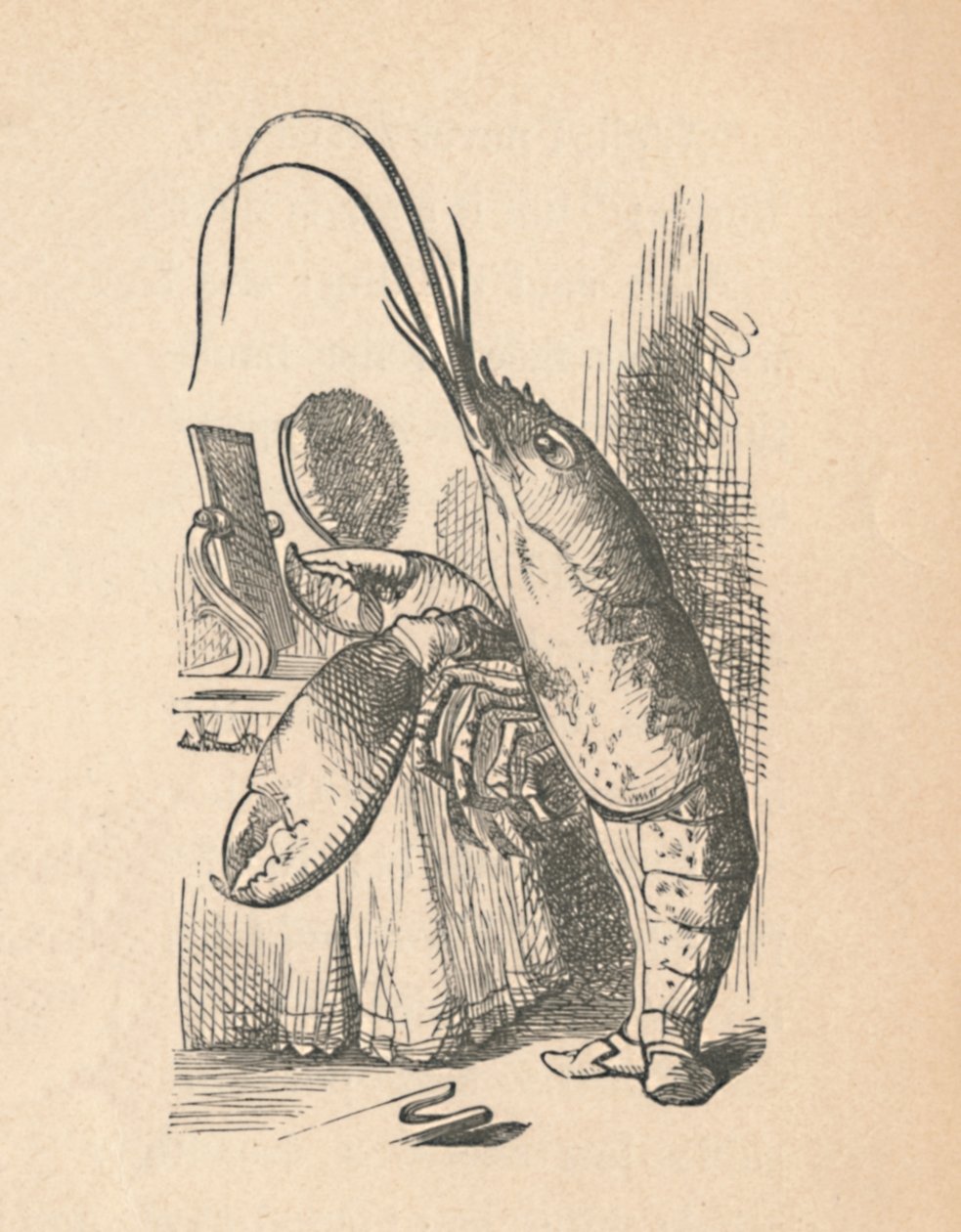 The Lobster, 1889 by John Tenniel