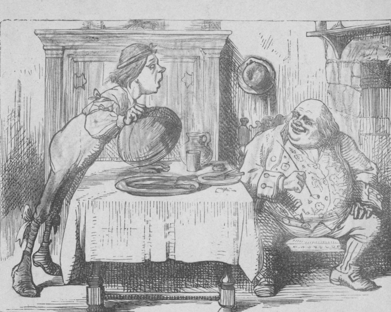 Third of the Father William Series, 1889 by John Tenniel